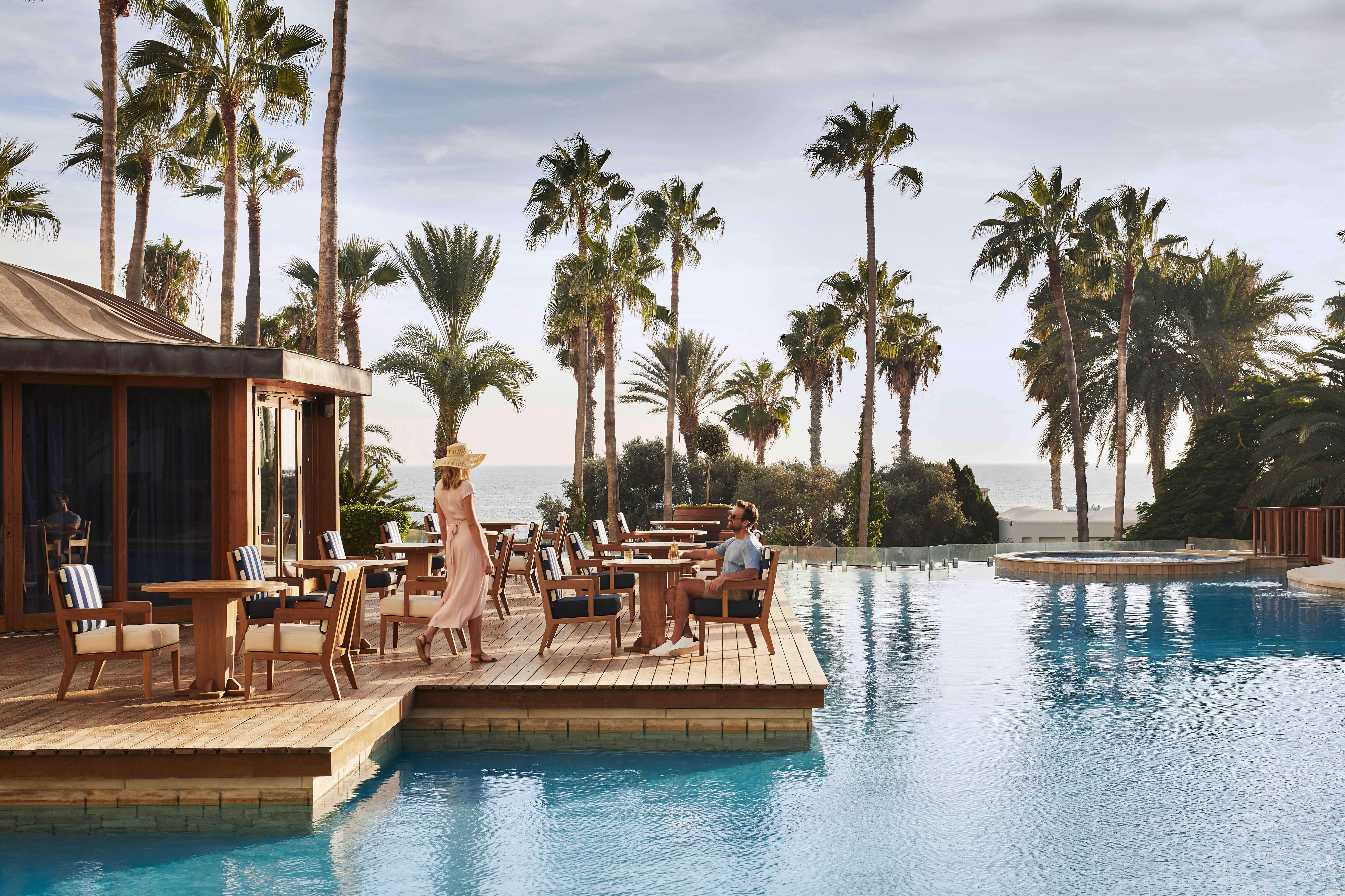 Annabelle Hotel Пафос Екстериор снимка The pool at the Westin Resort Costa Navarino