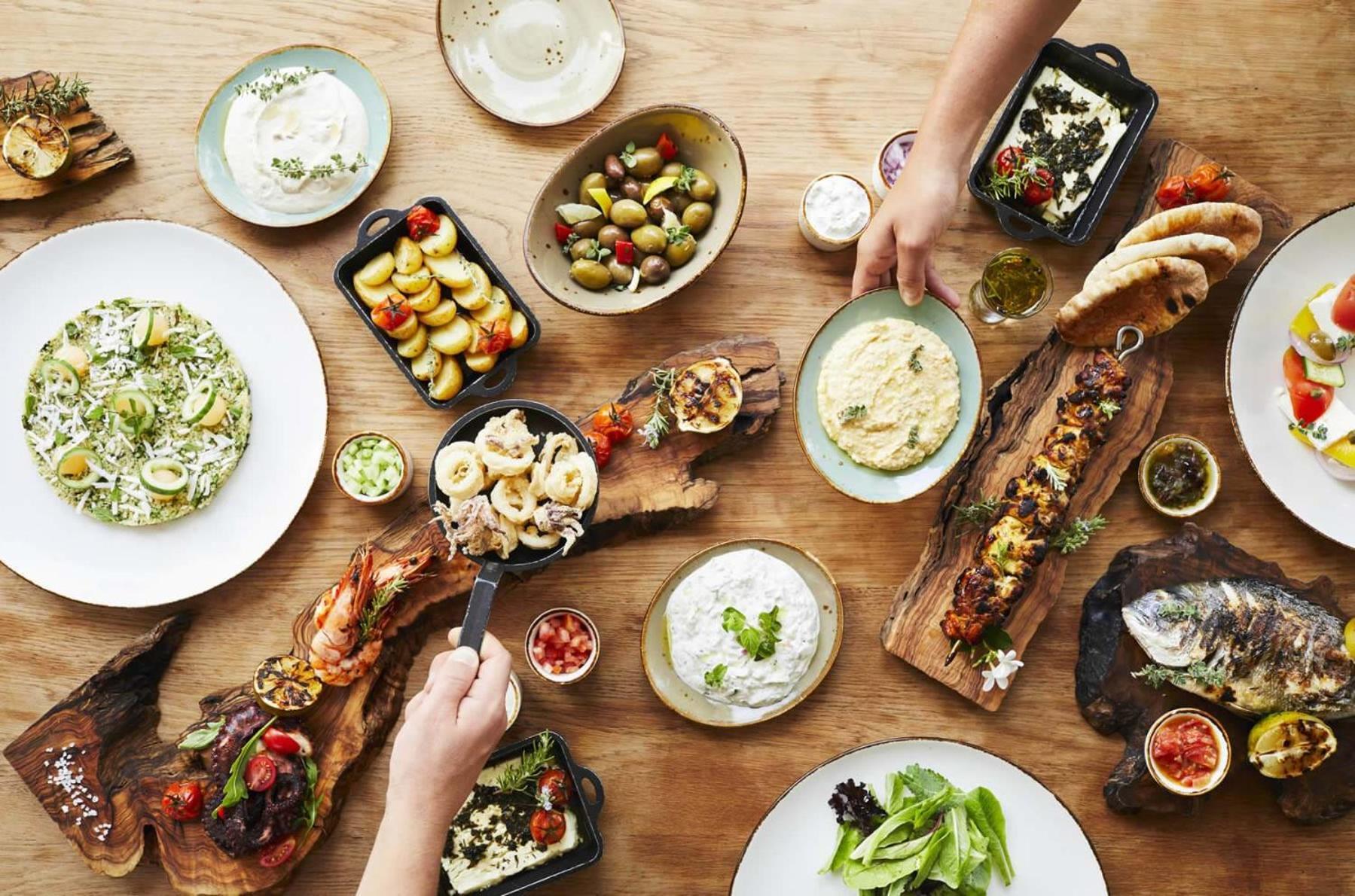 Annabelle Hotel Пафос Екстериор снимка Greek cuisine