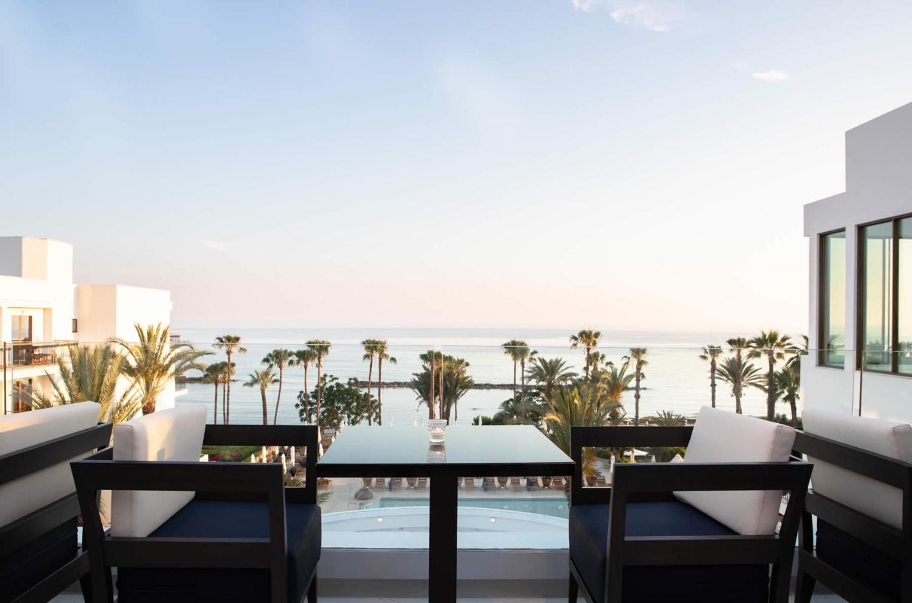 Annabelle Hotel Пафос Екстериор снимка View from the hotel